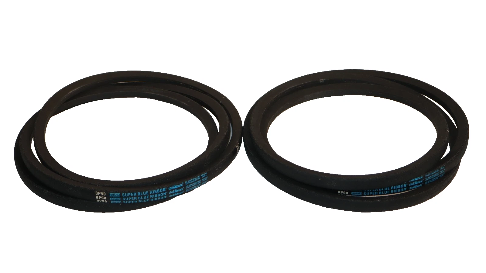 Carlisle V-Belt Belt BP90 Super Blue Ribbon Oil-Heat Static Resistant (Lot of 2)