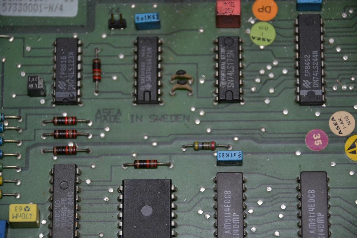 Used ABB ASEA CIRCUIT BOARD CARD DSMC110 DSMC 110 6J 57330001-N/4 2668 184-224/2