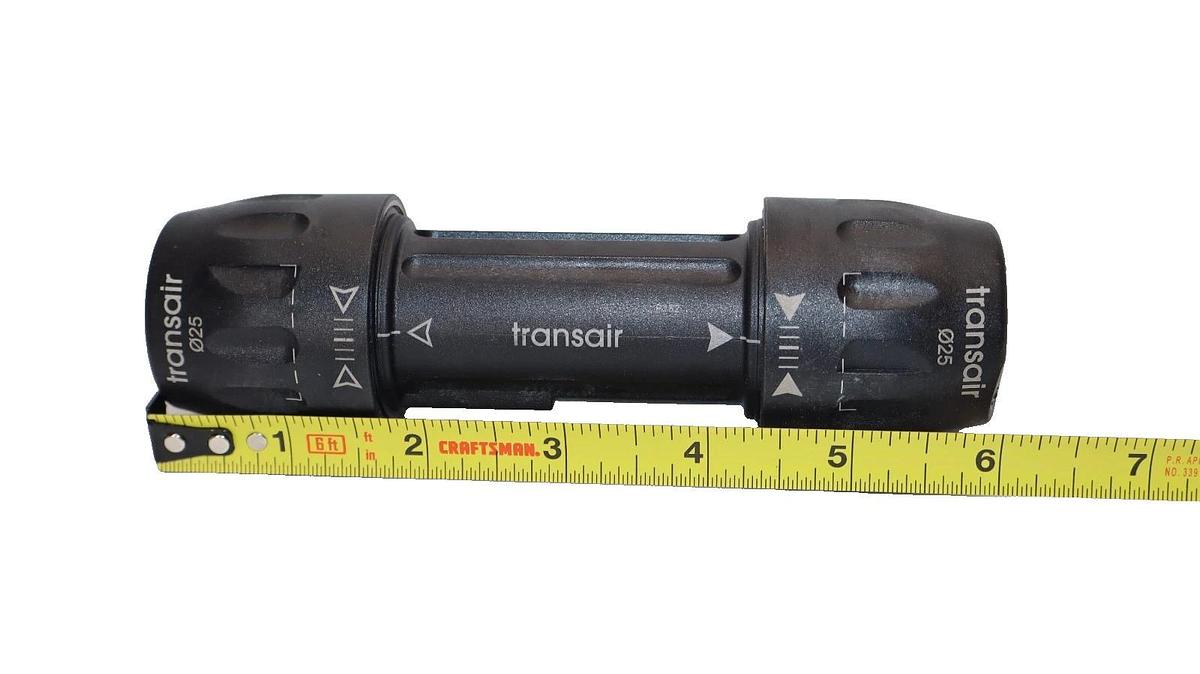 PARKER TRANSAIR 6606 25 00US 66062500  1" Straight Union Pipe Fitting (NEW)