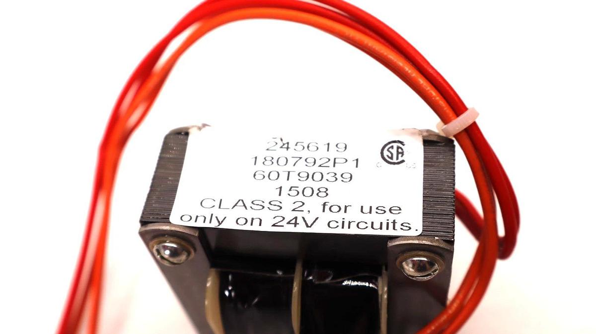 Used EMERSON/ HOBART MEX 245619  , 180792P1 , 60T9039 , Class 2 24V Coil Transformer