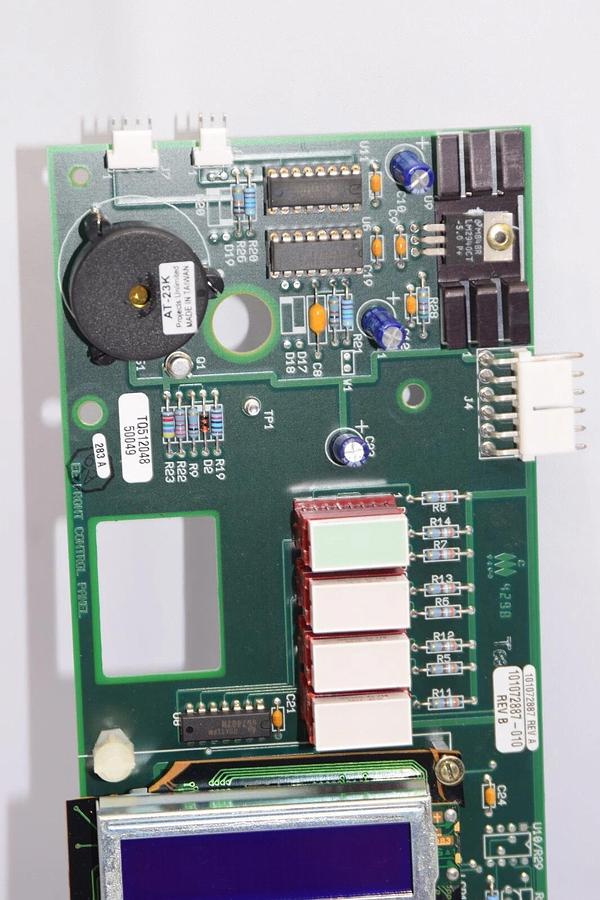(NEW) EXIDE ELECTRONICS 101072887-010 Rev B Front Control Panel PCB Assembly