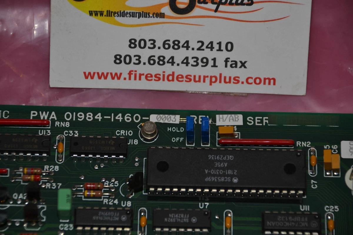 Used ROSEMOUNT CIRCUIT BOARD CARD 01984-1460-0003 01984 1460 0003 REV. H/AB H AB