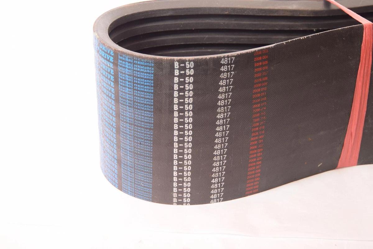 (NEW) D&D POWER DRIVE B-50 9 Rib 9/B-50 4817 Banded V-Belt