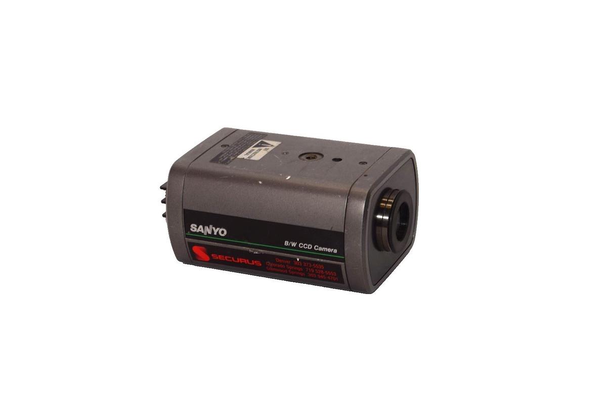 Used Sanyo VDC 2324A 24Vac 60Hz 2.8W B/W CCD Camera