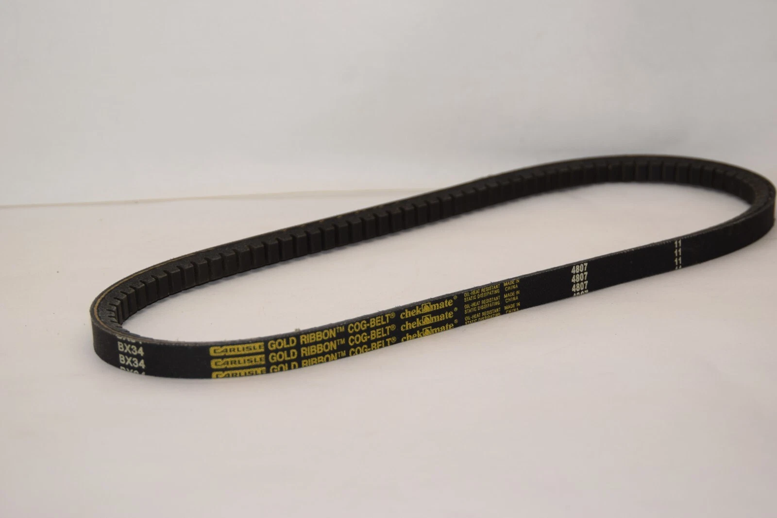 (NEW) CARLISLE BX34 Gold Ribbon Cog-Belt