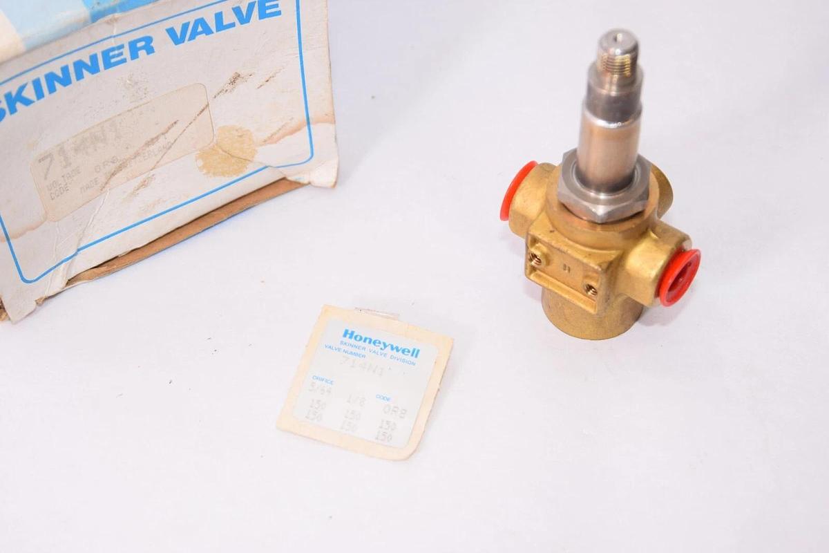 (NEW) HONEYWELL / SKINNER 714N1 5/64 Orifice Valve