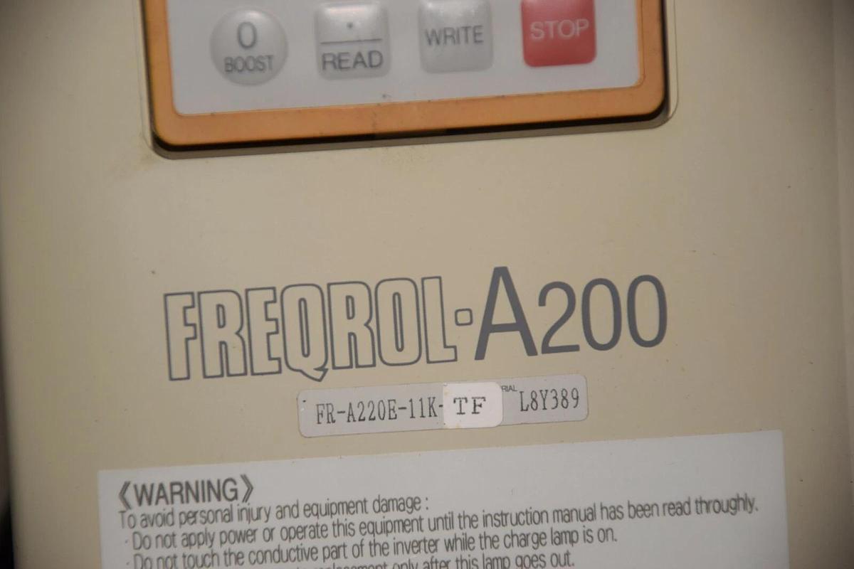 Used Mitsubishi Freqrol A-200  20HP Inverter Drive FR-A220E-11K-TF   FRA220E11KTF