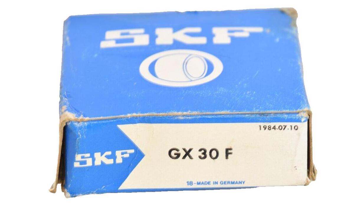 SKF GX30F GX 30 F GX-30-F BEARING *NEW*