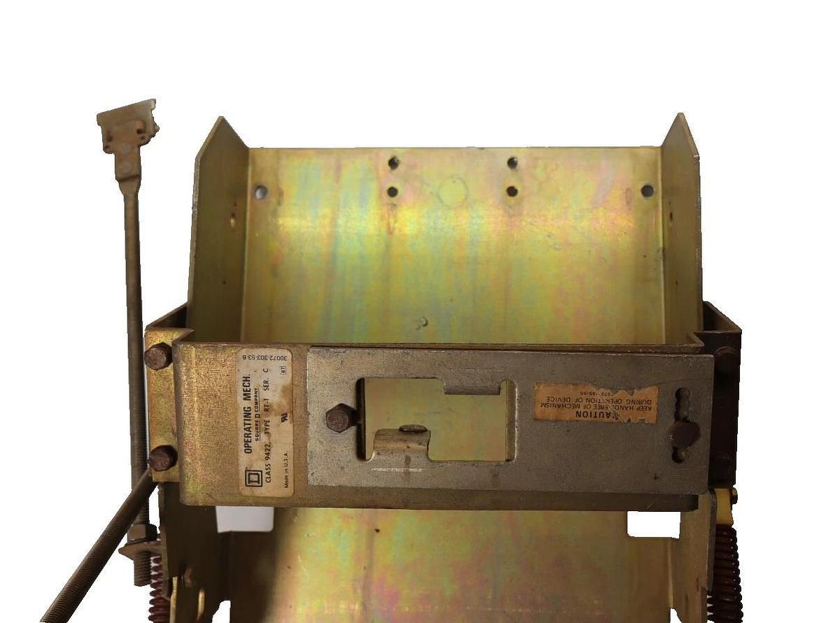 Used SQUARE D Circuit Breaker Operating Mechanism 9422 RT-1 9422-RT1 Ser C