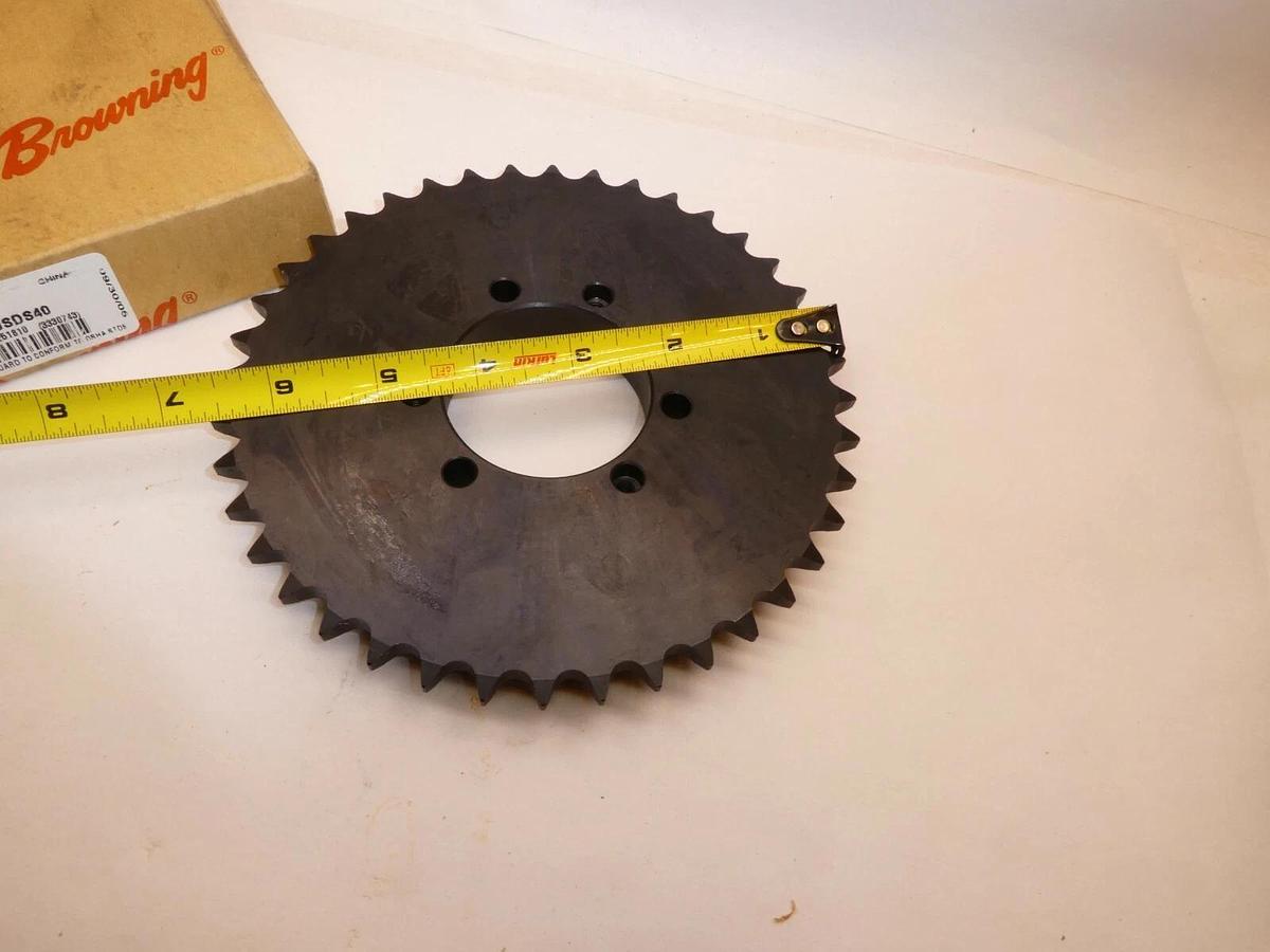 (NEW) BROWNING 40SDS40 2-11/64" Bore 40 Teeth Sprocket