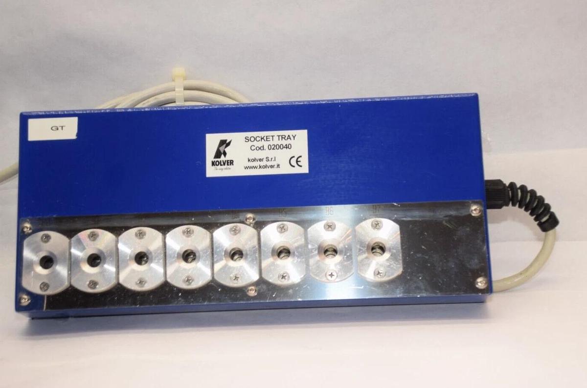 Used Kolver Torque Driver Screwdriver EDU 1AE/PLC/LTP/CC Control Unit PLUTO10D/N Tray
