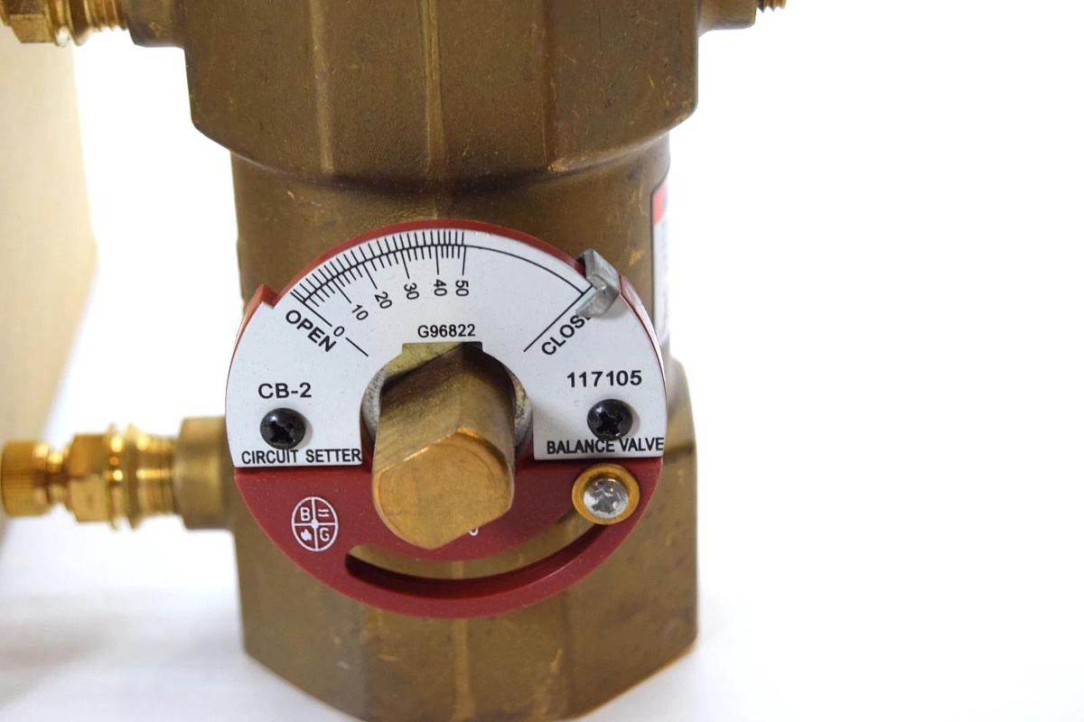 Bell & Gossett 2" Circuit Setter Balance Valve CB-2 CB2 117105  (New)