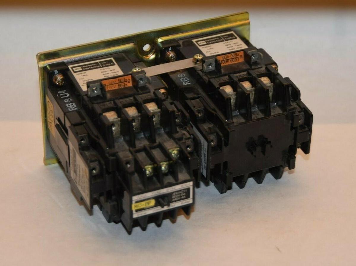 Used (NEW) TOSHIBA CR-20M-S C-20-S 600Vac 90/100V 50/60Hz Coil Magnetic Contactor