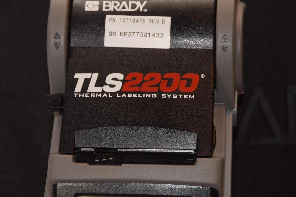 Used BRADY HandiMark TLS2200 10718475 Thermal Labeling System Label Printer