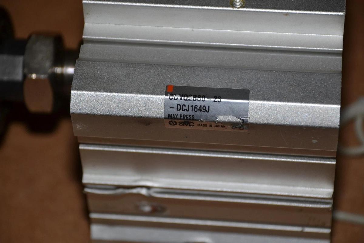 Used SMC PNEUMATIC AIR VALVE CDVQ2B80-23-DCJ1649J CDVQ2B80 23 DCJ1649J