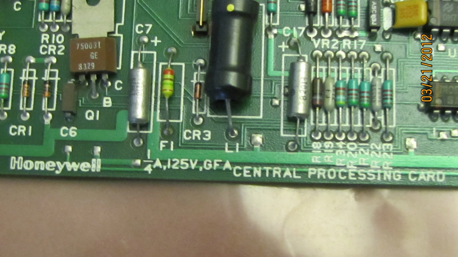 Used HONEYWELL CIRCUIT BOARD CARD 30752381-001 30752381001 30752381 001