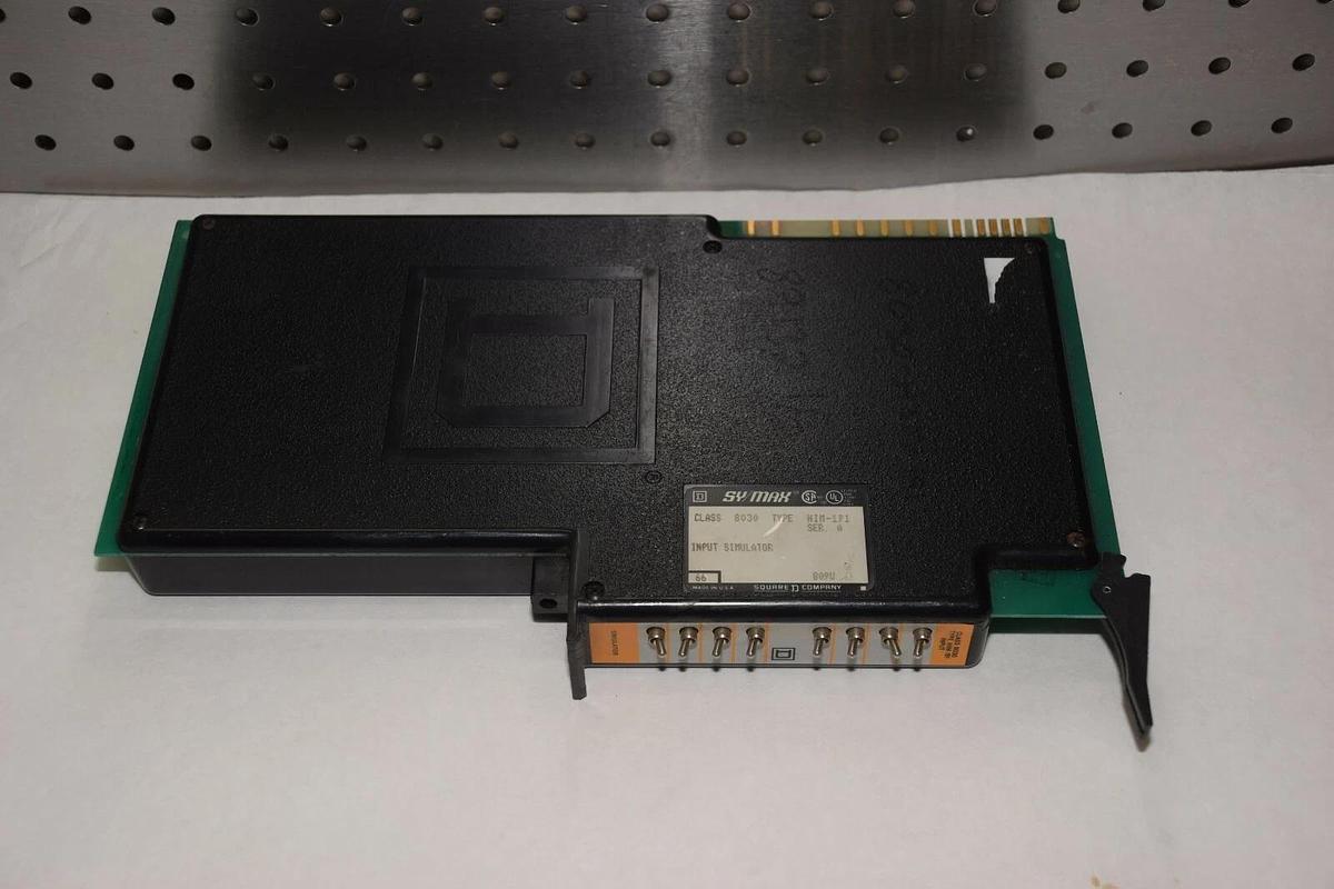 Used SQUARE D 8030 HIM-191 HIM191 SERIES A INPUT SIMULATOR