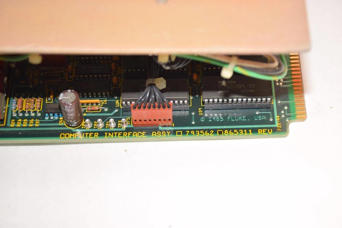 Used JOHN FLUKE Computer I/F Module 2287A Power Supply  865311 Data Acquisition Unit