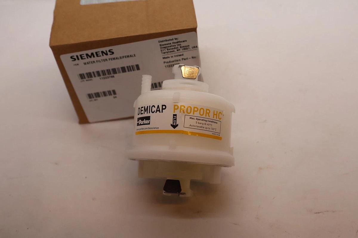 SIEMENS Parker DEMICAP PROPOR HC Water Filter 11223786 DF8079116 1669832 female