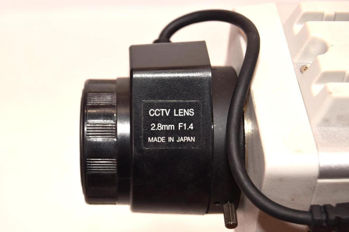 Used Ganz YCH-03A Security Camera w/2.8mm F1.4 CCTV Lens