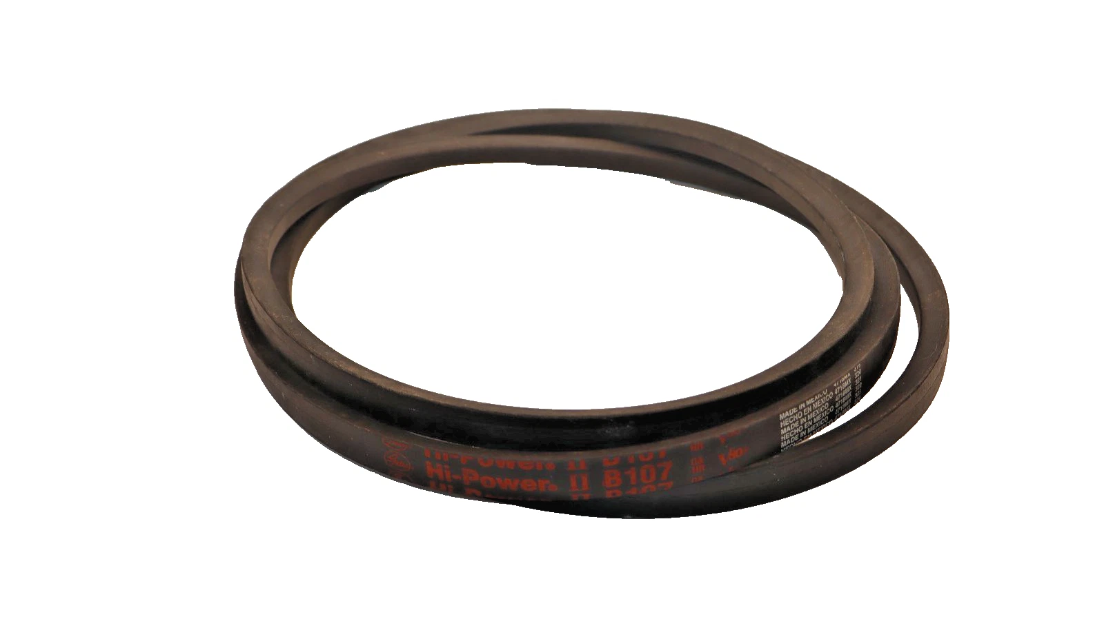 Gates V-Belt Belt B107 Hi-Power II V80 V-Belt B-107 (New)