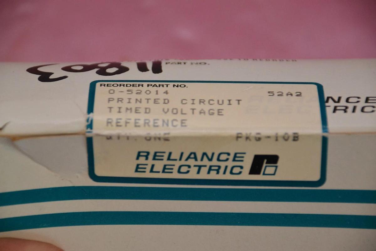 RELIANCE ELECTRIC CIRCUIT BOARD CARD 0-52014 0 52014 052014 NEW