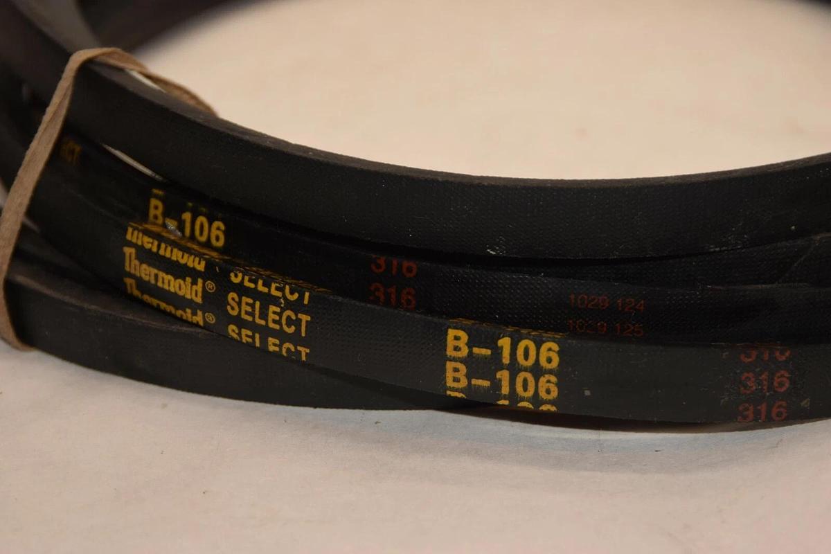 (NEW) THERMOID Select B -106 B106 V-Belt
