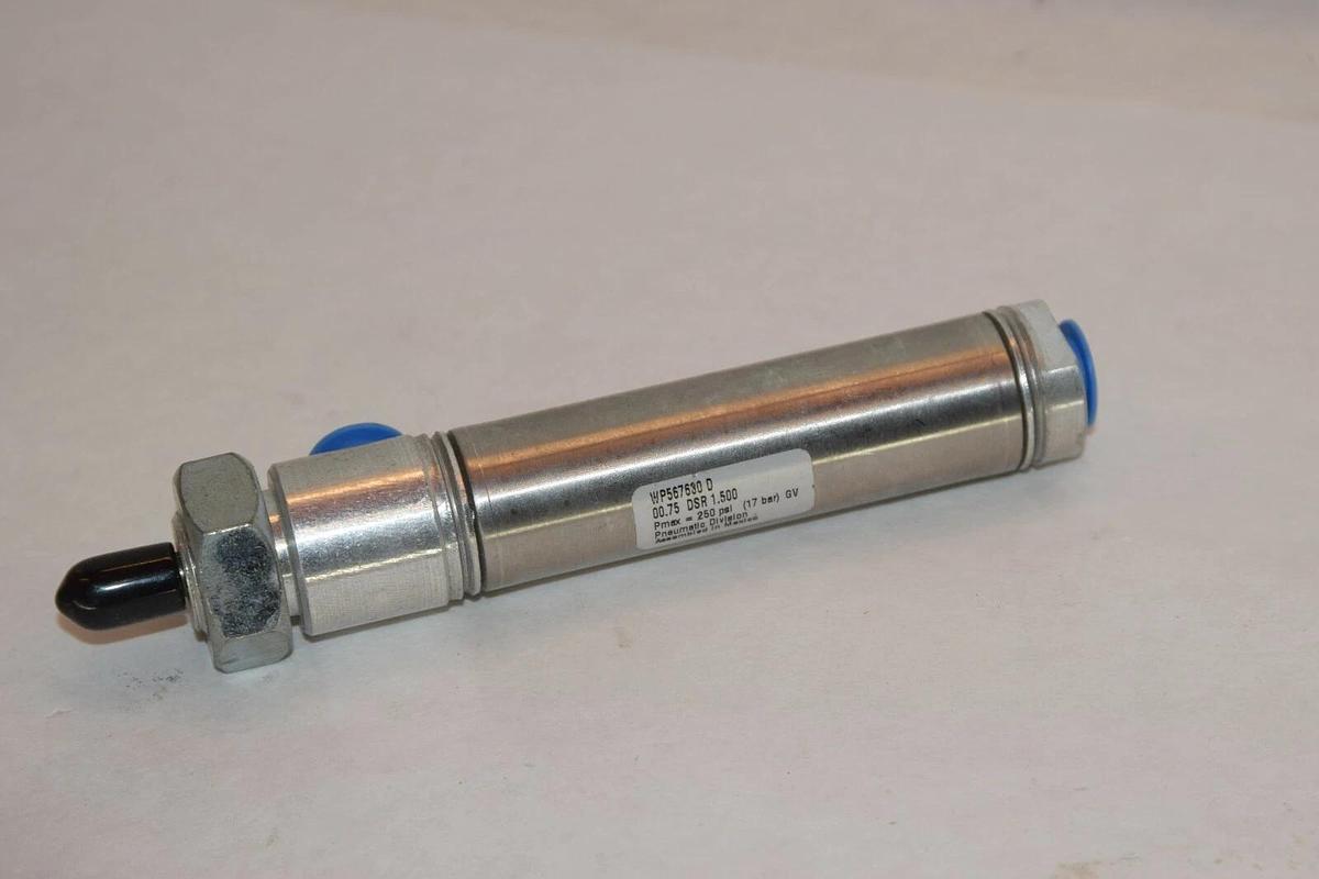 NEW SCHRADER BELLOWS WP567630 D 250psi 3/4" BORE 1.5" STOKE PNEUMATIC CYLINDER