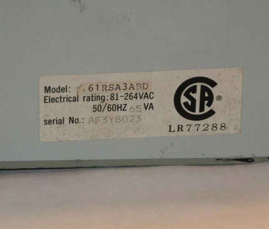 Used FOXBORO 761RSA3ABD 81-264Vac 50/60Hz 65Va Chart Recorder
