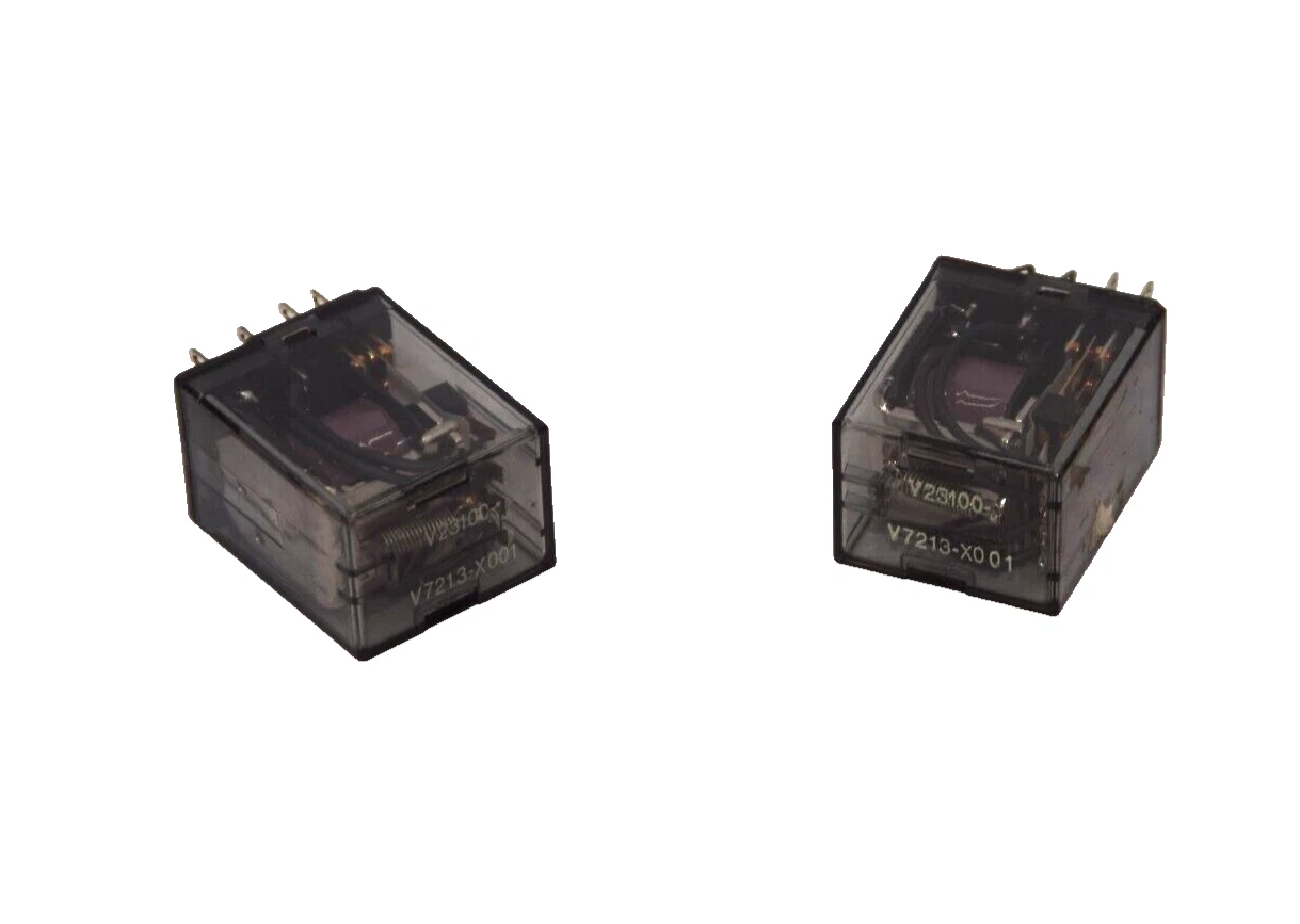 Used (Lot of 2) V7213-X001 , V23100 Relay