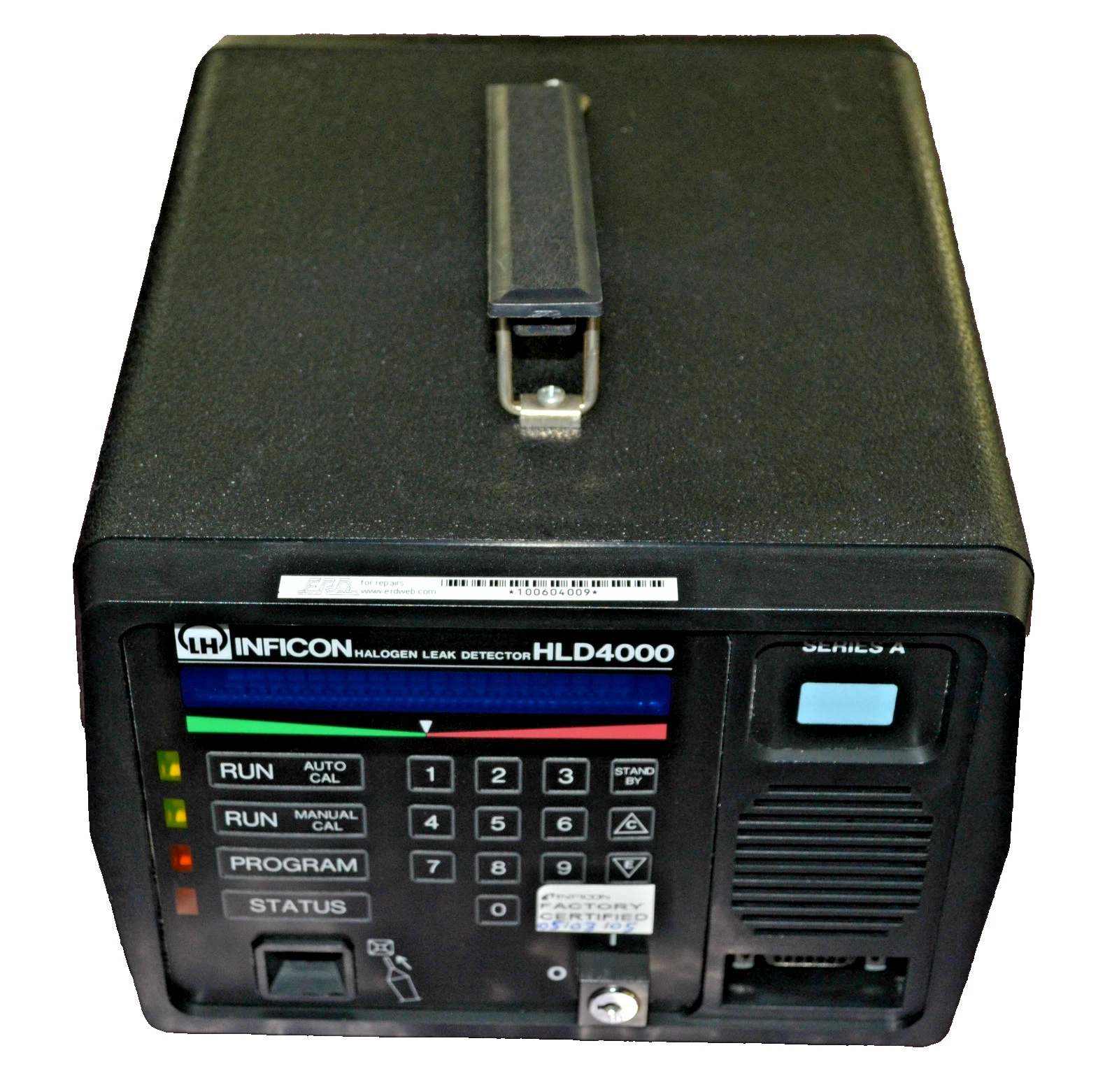 Used INFICON Leybold Halogen Leak Detector HLD4000 MODEL 702-500-G1 702500G1