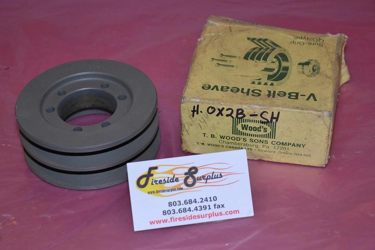TB Woods V-Belt V Belt Sheave H.0X2B-SH  H0X2BSH H.0X2B SH  NEW