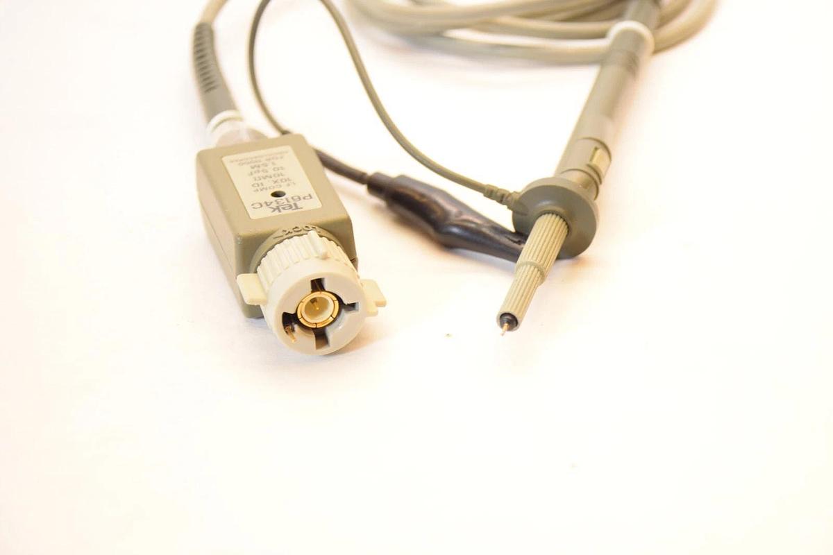 Used TEK P6134C 10x ID 10MΩ 10.5pF 1.5 Meter Oscilloscope Probe