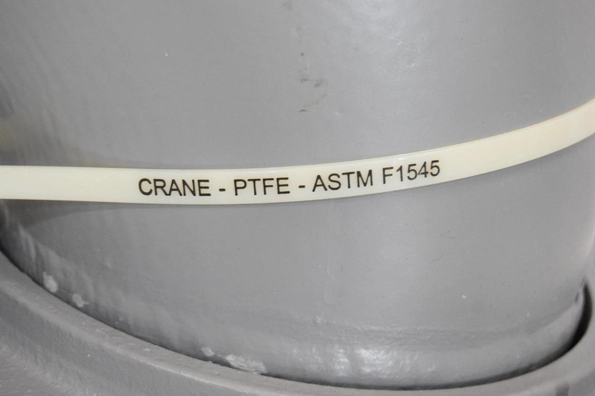 Crane 6" Flanged Fitting PTFE ASTM F1545 , A395-150 (New)