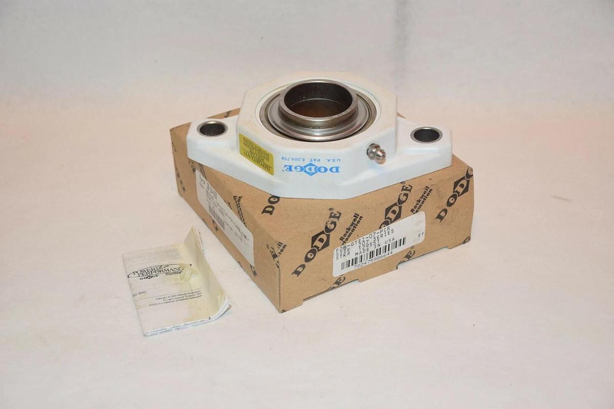 NEW DODGE F2B-GTEZ-07-PCR 129551 20-34-699 207 SERIES 2 BOLT FLANGE