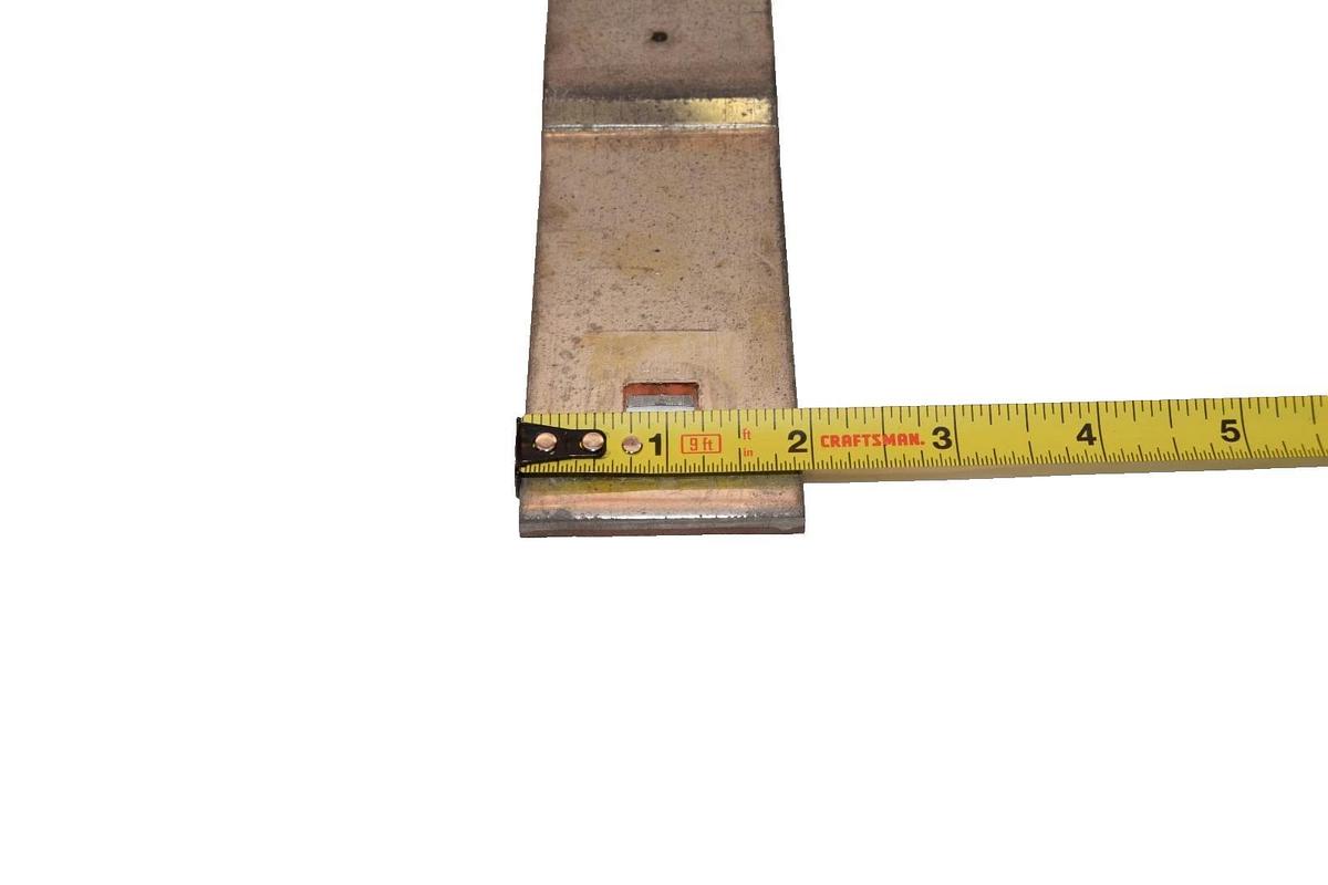 Used Buss Bar 11-1/2" x 2" x 1/4" Copper