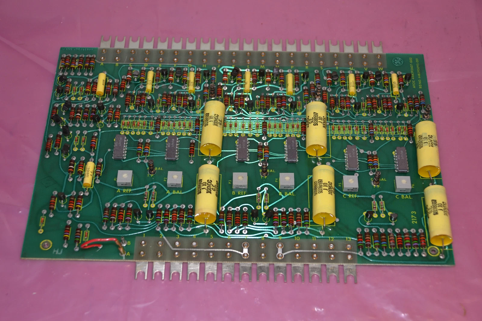Used GENERAL ELECTRIC CIRCUIT BOARD CARD 44A392607-G02 44A392607G02 44B395095-001