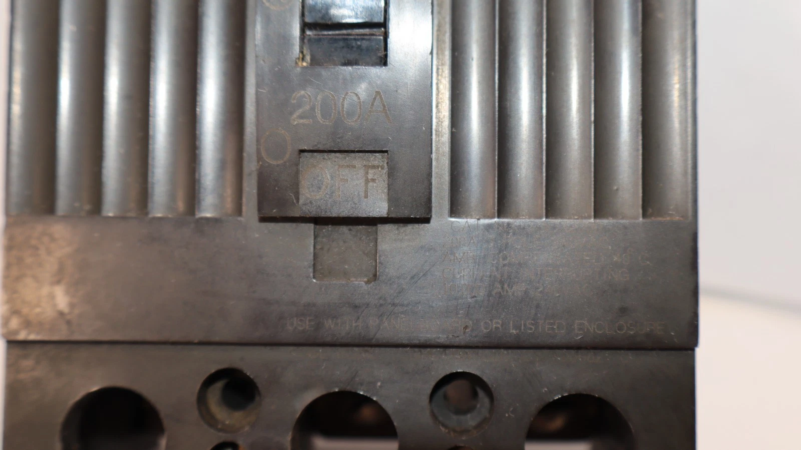Used GE Circuit Breaker TOD32200 200A 200 Amp 3 Pole General Electric 3p