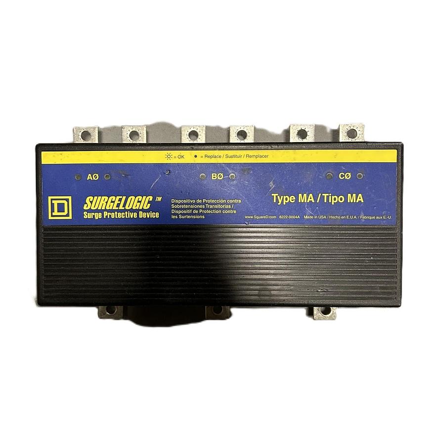 Used Square D MA1IMA12 120V Type MA Surgelogic Surge Protective Device