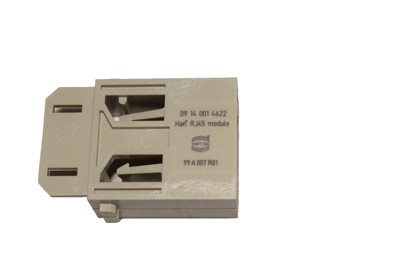Harting Male Module Insert Han 1MOD-M RJ45 Plug 09140014622 (New - Lot of 4)