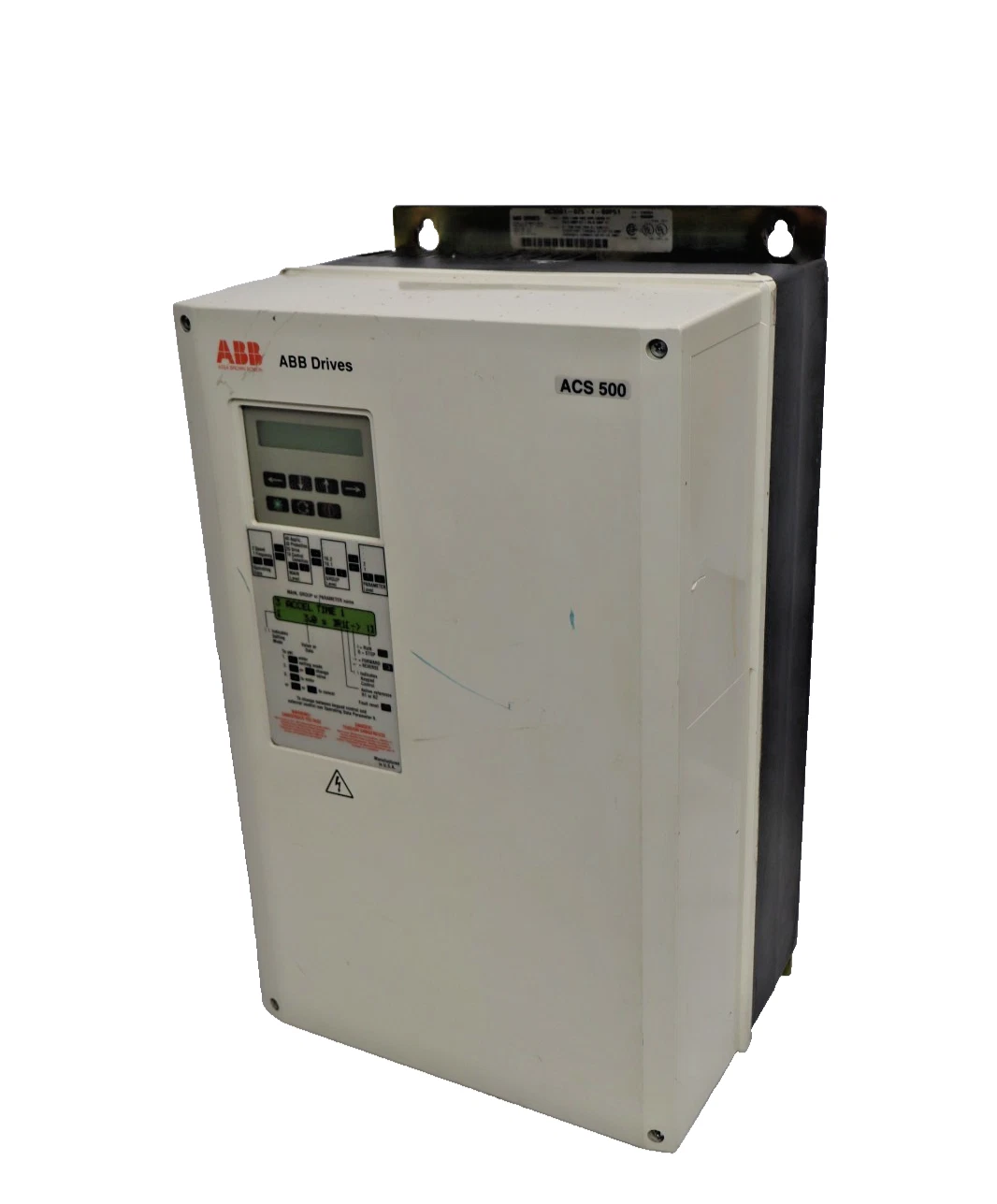 Used ABB Drive ACS500 ACS501-025-4-00P51 440-500vac 3p ACS501-025-4-00P51 25hp 30hp