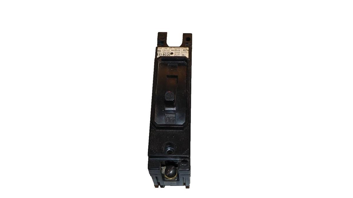 Used Siemens I-T-E Circuit Breaker 20A 20 Amp EE1-B020 120V EE1B020 (Lot of 6)