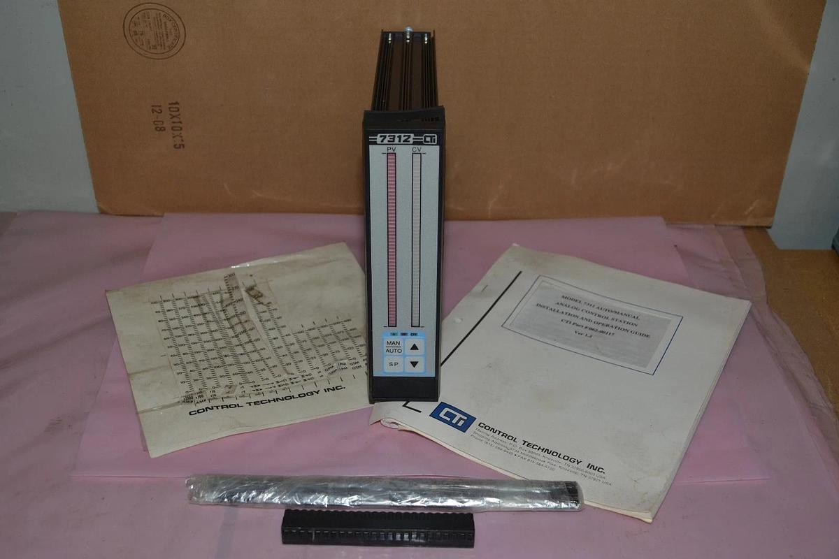 Control Technology Operator Interface 7312 C.3 115/230 VAC .25A 0.25 A AMP NEW