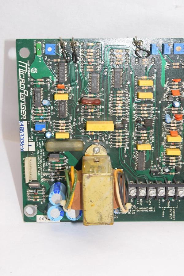 Used MINITRONICS ML10L943 , 04853336-01 Micro-Ranger Control Process Unit