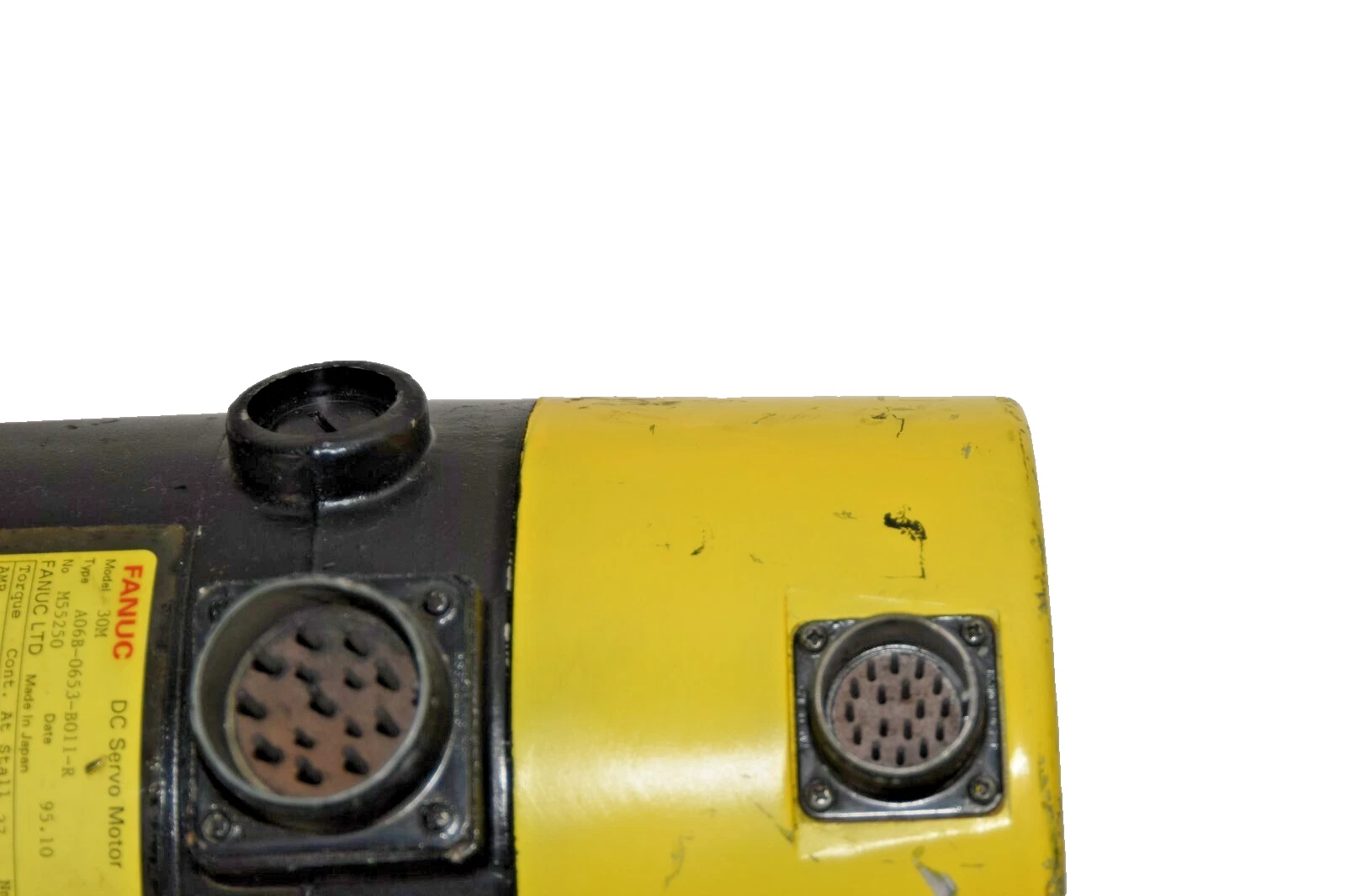 Used Fanuc DC Servo Motor 30M A06B-0653-B011-R A06B0653B011R 210v 1200rpm