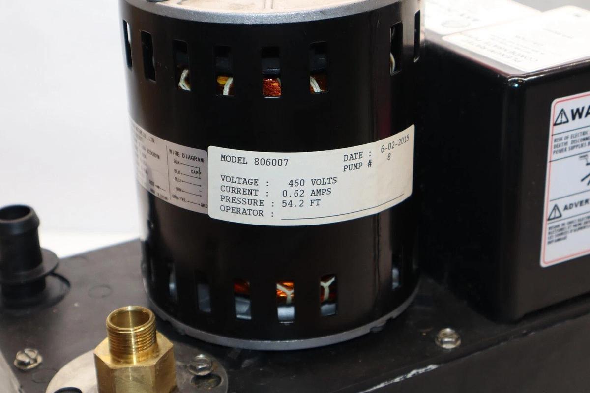 Used HARTELL PUMPS A5X-2LI-460 , 1A19271P2 Condensate Pump