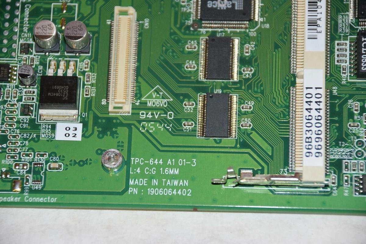 Used Advantech TPC-644 A1 01-3 SOM-1112  1906064402 9699111203 Mother board
