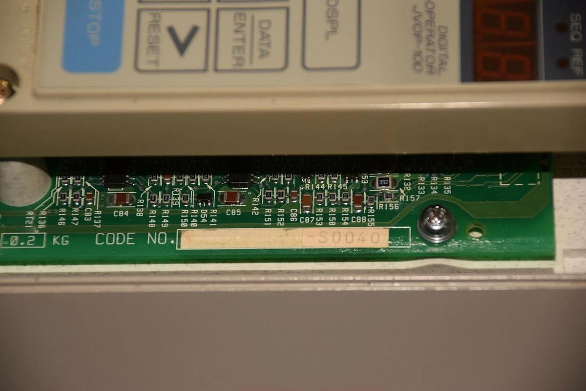 Used Yaskawa Varispeed 616T3 CIMR-T3A21P5 200V Class Inverter Drive 7.2 Amp 230Vac