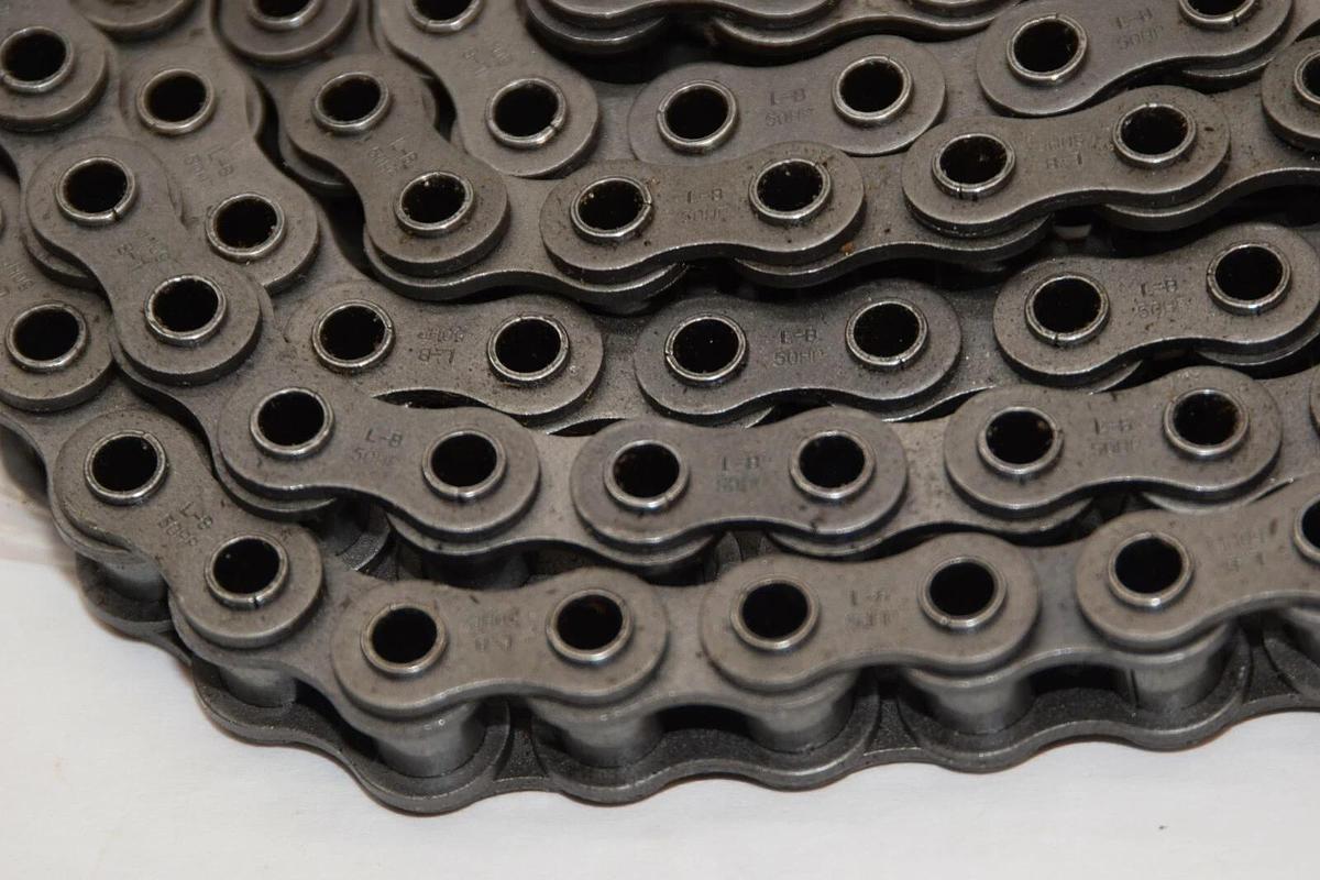 (NEW) L-B 50HP-X-10FT 50HPX10FT Size 50  10' Chain *No Chain Link Connector*
