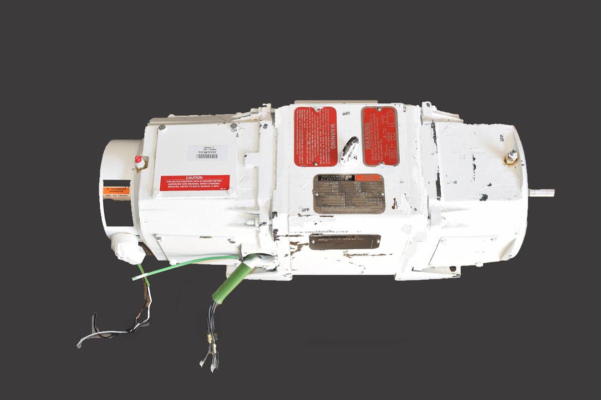 Used Reliance Electric  200V DC Motor, 1750 RPM, C1812ATCZ  ( 10HP ?